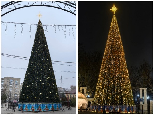 🎄Новогодняя елка из Петербурга признана самой красивой в России. Она победила в конкурсе, набрав 56%..