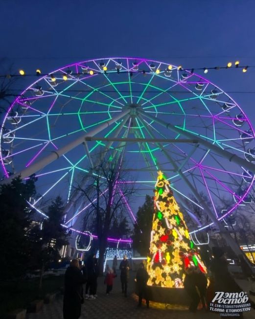 🎄✨️ Новогодний центр Ростова. Наслаждайтесь красотой, скоро всё..