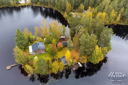 🌳🏡 Шведский остров продают по цене трёшки а центре Ростова. Приобрести участок с домом, террасой, баней,..