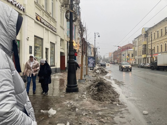 Горожане пожаловались на непрезентабельный вид центральных улиц..