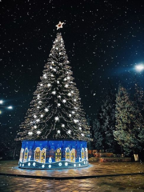 Ростов новогодний 🎉  За кадры спасибо нашему..