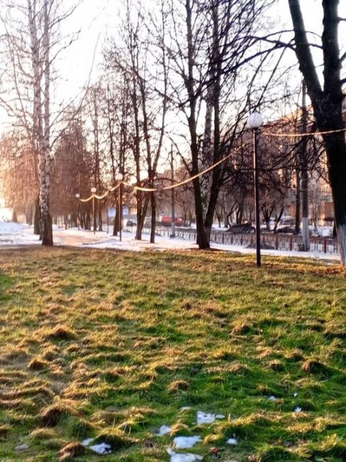 🗣️ Вот такой «зимний» пейзаж из..