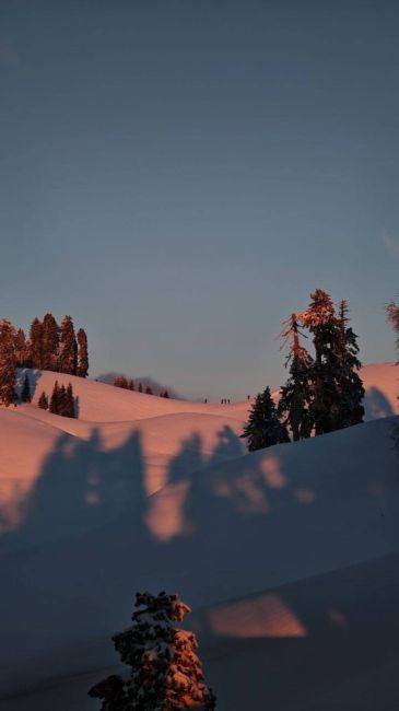 Зимний закат на Красной Поляне 😍  📷..