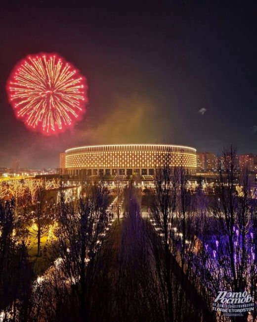 🎆 Парк Галицкого в новогоднюю..