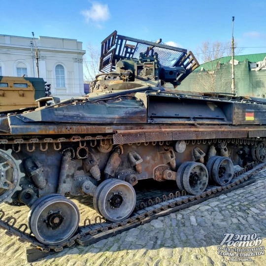 📸 Недавняя выставка НАТОвской техники в Новочеркасске. В этом году трофеев будет еще..