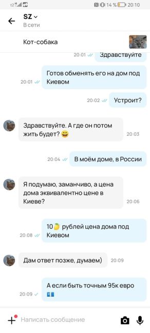 😼 «Пушистого подонка» продают за 10 млн на сайте объявлений. Почему так грубо? Почитайте текст объявления, и..