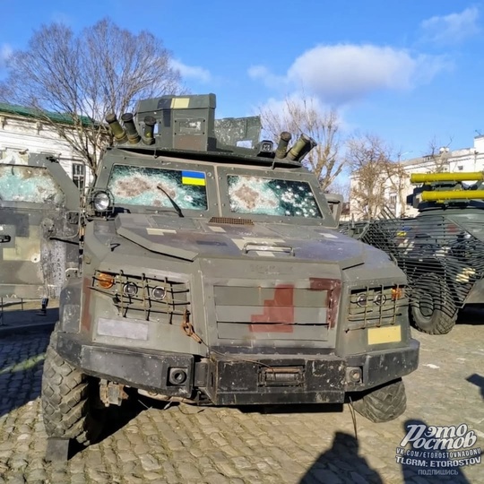 📸 Недавняя выставка НАТОвской техники в Новочеркасске. В этом году трофеев будет еще..